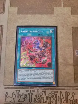 YUGIOH KASHTIRATHEOSIS PHHY-EN058 SECRET 1ST ED NM - Image 1