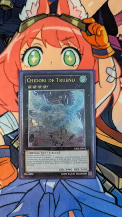 YuGiOh! | Lightning Chidori | CBLZ-SP052 Ultimate Rare | EX-NM (NOT CBLZ-EN052) - Image 1