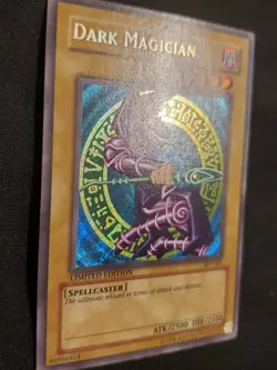 Yugioh Dark Magician BPT-001 Secret Rare LP (Pristine Front) - Image 2