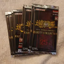 Konami 25th Anniversary Rarity Collection Booster 1st Ed 11 Packs Yu-Gi-Oh! TCG - Image 1