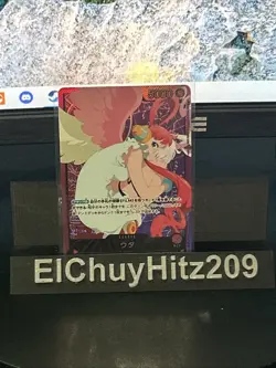 Uta L OP06-001 [EB02 Gold FONT] Parallel Anime 25th Collection One Piece (Jap) - Image 1