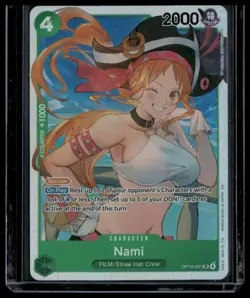 NAMI The Azure Sea's Seven SR Foil #OP14-031 - Image 1