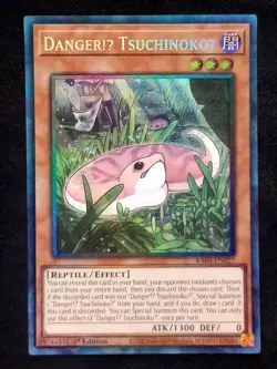 YuGiOh! Danger!U TsuchinokoU RA04-EN027 Collector's Rare - Near Mint - Image 1