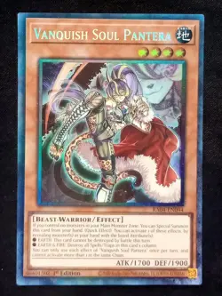 YuGiOh! Vanquish Soul Pantera RA04-EN044 Collector's Rare - Near Mint - Image 1