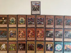 YUGIOH X-Saber Deck with Sleeves Complete 40 - Cards + Extra - Image 3