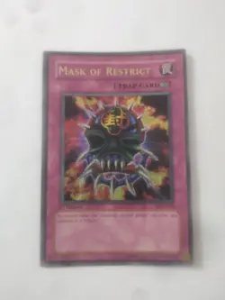Mask of Restrict LON-018 Ultra Rare 1st Edition Yugioh - Image 2