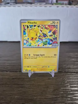 Pikachu Promo 2025 World Championships SVP EN 225 Pokemon Card Worlds - Image 1