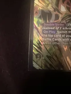 Dragon Ball Super Card Game FB06-120 [SCR]: Broly: BR Used - Image 2