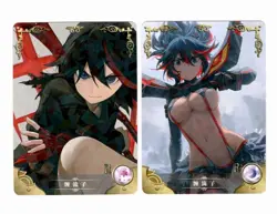 Goddess Story Waifu Card TCG | KILL la KILL - Ryuko Matoi | CARD SET [ 2 cards ] - Image 1