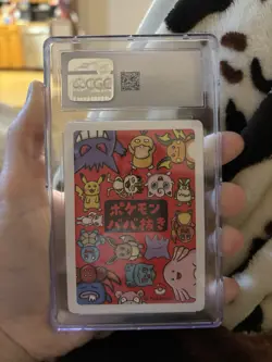 CGC 10 - PIKACHU OLD MAID 2019 Pokemon Japanese Playing Card - CGC Gem Mint 10 - Image 2