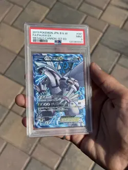 Palkia EX SR PSA9 Plasma Team Pokemon Card BW9 Spiral Force Japan 1st ED - Image 1