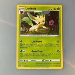 *SWIRL* Leafeon SWSH191 Pokemon Sword & Shield Promo Card SWSH191 - NM/ MINT - Image 1