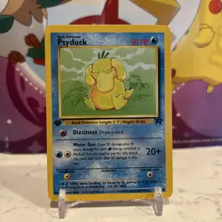 Pokemon 1st Edition Psyduck 65/82 Pokemon Team Rocket WOTC 2000 NM/MT Rare Vtg - Image 1