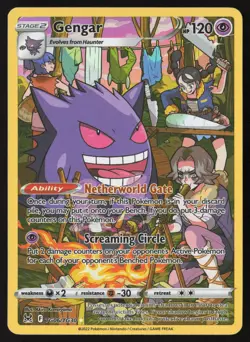 Gengar TG06/TG30 Holo Lost Origin Trainer Gallery Pokemon NM - Image 1