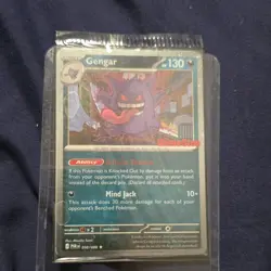 Pokemon Gengar Promo Exclusive GameStop 050/088 130HP English TCG 2026 - Image 1