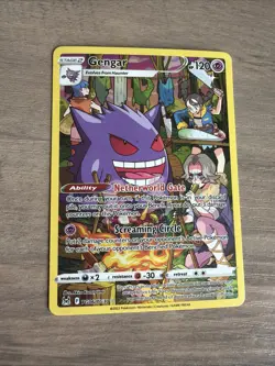 Gengar TG06/TG30 Full Art Holo Trainer Gallery Lost Origin 2022 Pokemon Card NM - Image 1