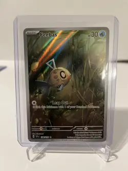 Pokemon TCG Feebas 198/191 Illustration Rare Sv08: Surging Sparks - Image 1