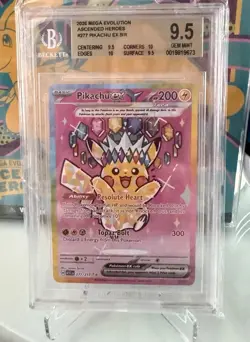 Pikachu ex | BGS 9.5 | #277 SIR | 2026 Pokemon Ascended Heroes - Image 1