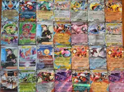 Pokemon TCG Lot 45+ EX or Better / 25+ Vintage Base Set / 3 Cosmo Holo 25 Promo - Image 1