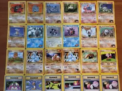 Pokemon TCG Lot 45+ EX or Better / 25+ Vintage Base Set / 3 Cosmo Holo 25 Promo - Image 2