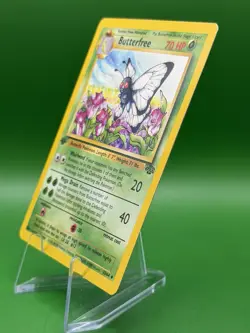 Pokemon Butterfree 33/64 1st Edition Jungle Uncommon WOTC Vintage - Image 2