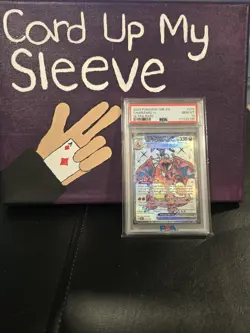 Pokemon TCG Charizard EX Obsidian Flames 215/197 PSA Gem Mint 10 - Image 1