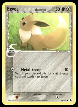 2005 Pokemon Eevee Common Delta Species 68/113 DMG - Image 1