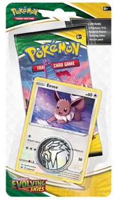 Pokemon TCG Evolving Skies Checklane Blister Pack with Eevee Promo SEALED - Image 1