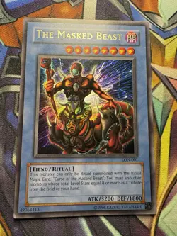 Yugioh! The Masked Beast Ultra Rare - LON-001 Unlimited - Englisch - Image 1