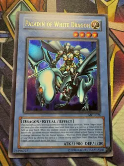 Yugioh! Paladin of White Dragon Ultra Rare - MFC-026 Unlimited - Englisch - Image 1