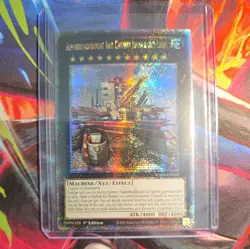 Yugioh Superdreadnought Rail Cannon Juggernaut Liebe (Alt Art) QCSR RA03-EN041 - Image 1