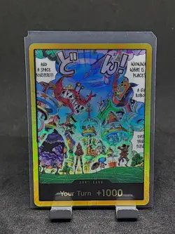 One Piece The Azure Sea's Seven Egghead Gold Don!! Card - Image 1