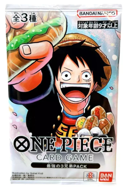 x10 Pack Strongest Three Brothers One Piece Promo Card 2024 Bandai Japanese - Image 2