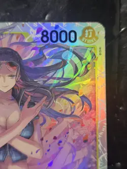 **Nico Robin EB03-055 Full Art Holo Super Rare Character Card English NM** - Image 3