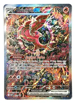2025 Oricorio ex MEP 024 UPC Black Star Promo Pokemon TCG Card - Image 1