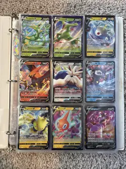 Pokemon Card Binder Collection Modern 144 Cards & 1 Graded Card - Image 1