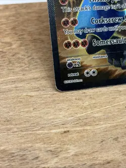 Pokemon TCG Lucario EX Holo Full Art Ultra Rare Card Furious Fists 107/111 - Image 5