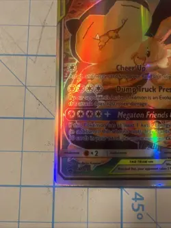 Custom Eevee & Snorlax Gx Fun Fan Art Pokemon Card ( Custom Made ) - Image 5