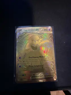 Pokemon Mega-Gardevoir EX TCG Generations Holo Full Art Ultra Rare Card 187/132 - Image 2