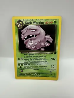Pokemon Dark Weezing Holo Rare Card 14/82 Mint Condition - Image 2