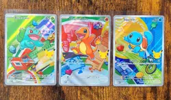 Pokemon First Partner Collection Lot 3 Cards Charmander Squirtle Bulbasaur Promo - Image 2
