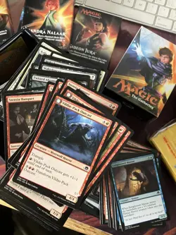 400+ MTG cards, 1 MTG deck boxs 4x Ready to paly decks, 100 sleeves Box 2 - Image 2