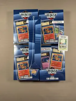 Pokemon Mystery Gems Contains 1 CGC Graded Card 2026 MJ Holding -Sealed Lot 5 - Image 2
