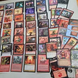 Commander Magic Deck MTG Cards = ALL 100 ***Zoyowa Lava-Tongue Rakdos GOBLINS*** - Image 2