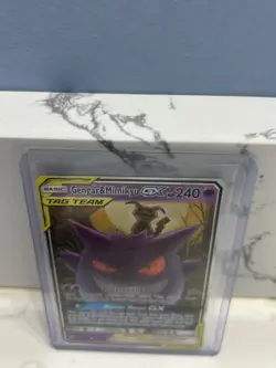 Pokemon TCG Gengar & Mimikyu GX Holo Ultra Rare Card 53/181 - Image 2