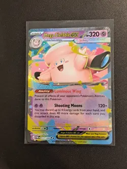 2 CARD LOT Mega Clefable EX Holo Pokemon Cards Perfect Order Pack Fresh - Image 2