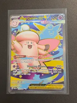 2 CARD LOT Mega Clefable EX Holo Pokemon Cards Perfect Order Pack Fresh - Image 4
