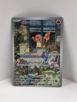 Charmander 044 Promo Pokemon TCG Obsidian Flames Illustration Rare Lp - Image 1