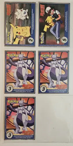 Lot of 36 Vintage 1998 & 1999 Burger King Pokemon Cards Promo Poketrivia - Image 3