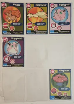 Lot of 36 Vintage 1998 & 1999 Burger King Pokemon Cards Promo Poketrivia - Image 4